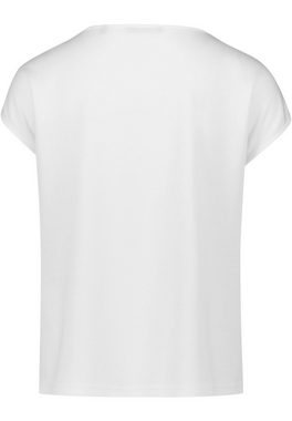 Zero T-Shirt mit Wasserfallausschnitt (1-tlg) drapiert /gerafft