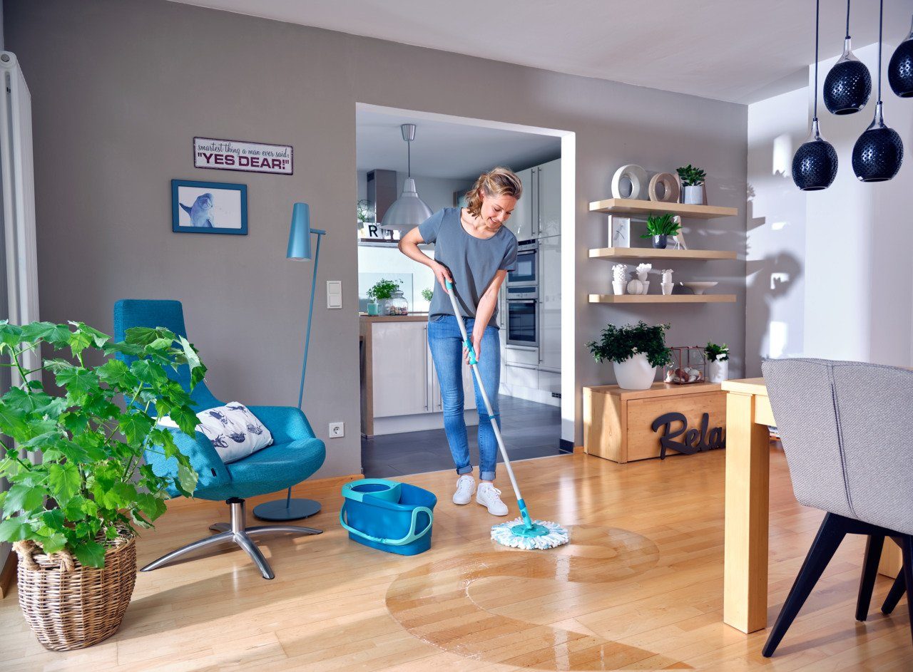 Leifheit Bügelbrettbezug Ersatzkopf Clean Twist Disc Mop