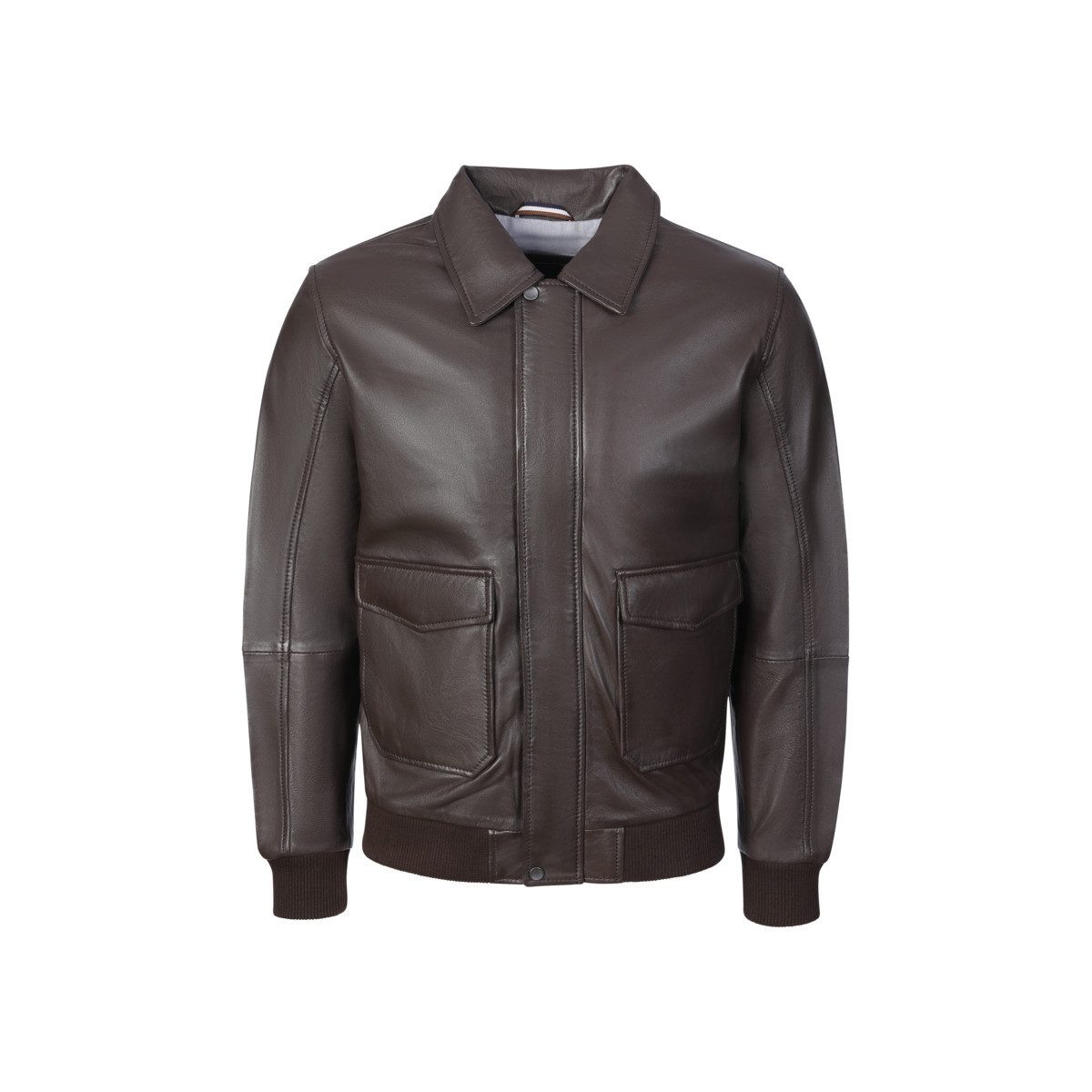 bugatti Lederjacke Siena Herren Bomberjacke, Freizeitjacke, Blazer, Pufferjacke, Übergangsjacke
