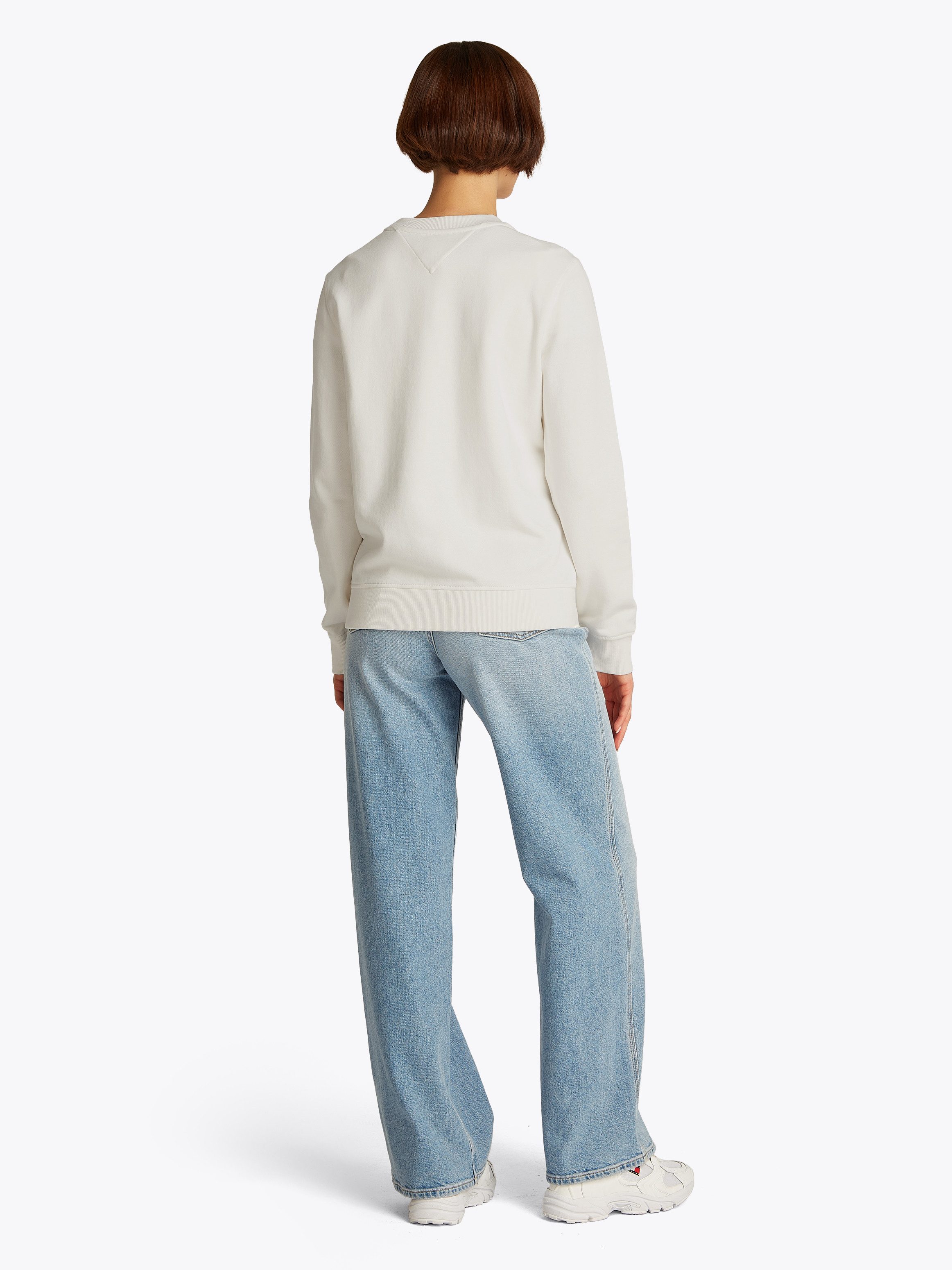 Tommy Jeans Sweatshirt TJW REG ESSENTIAL LOGO 2 CREW mit Logo