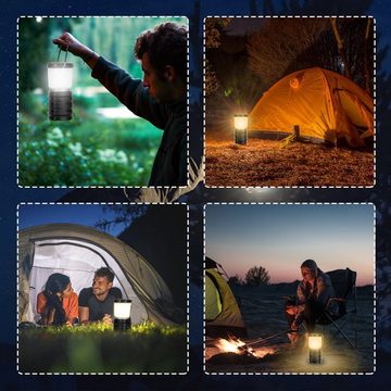 Randaco LED Laterne LED Camping Lampe Zeltlampe Laterne Outdoor Campingleuchte Akku IP65