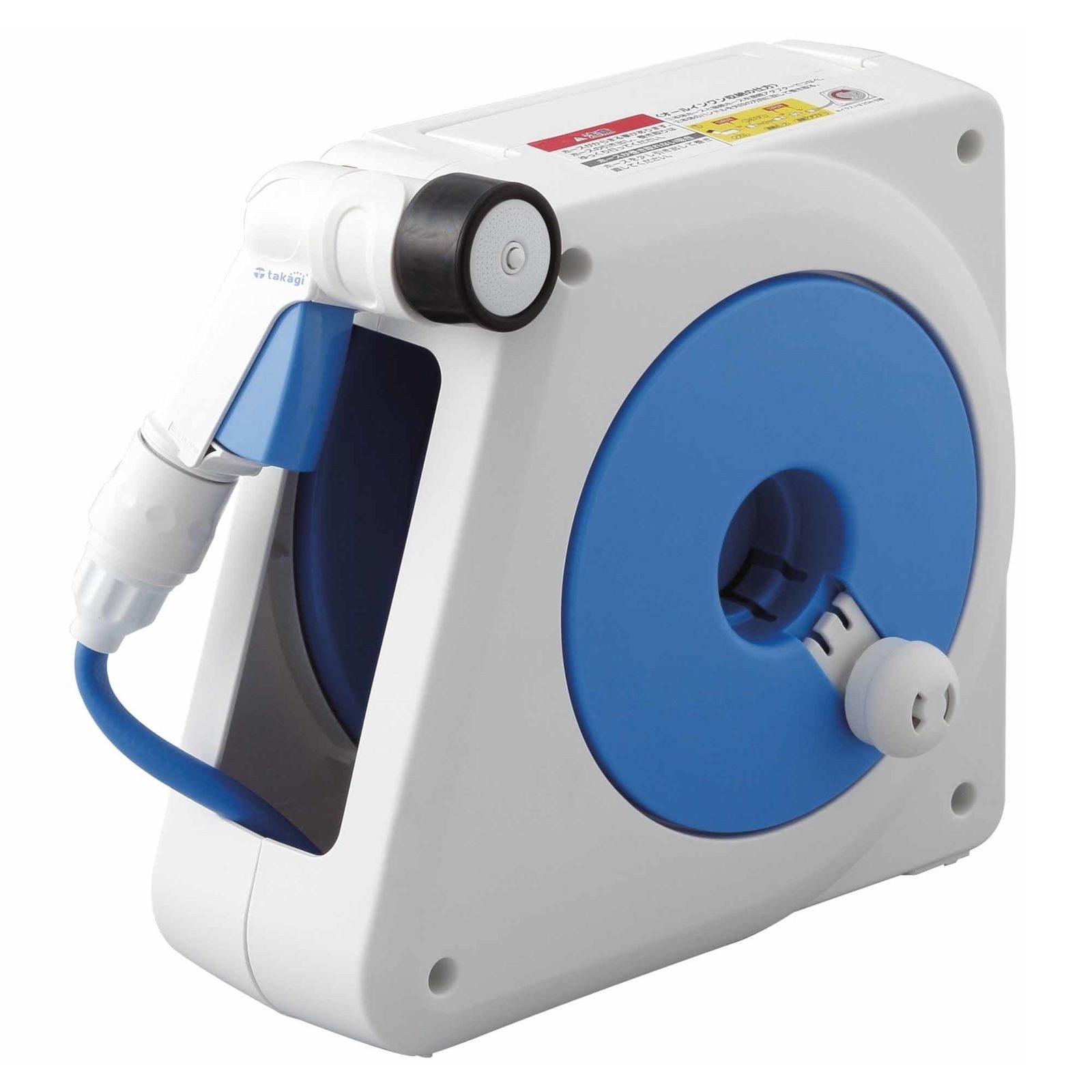 takagi Schlauchtrommel Kompakte Schlauchtrommel 10 m, (mit integrierter Compact-Brause), kompatibel mit allen gängigen Systemen