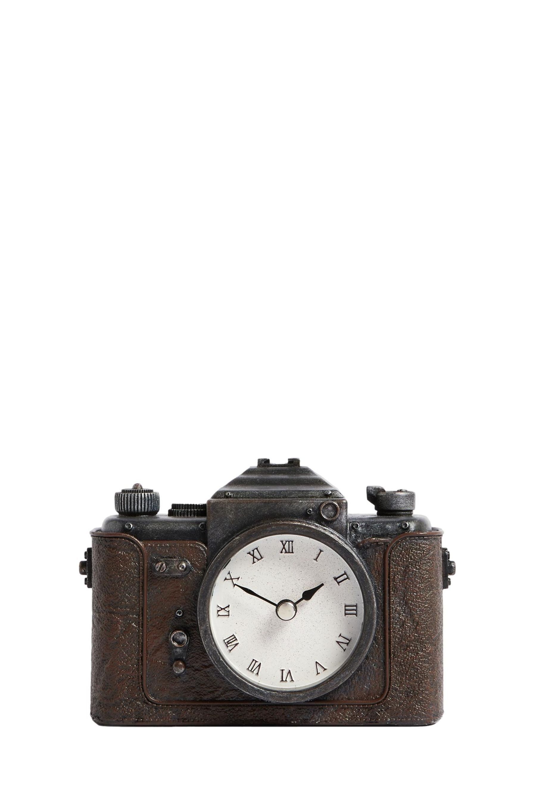 Next Tischuhr Kaminuhr, Vintage-Kamera