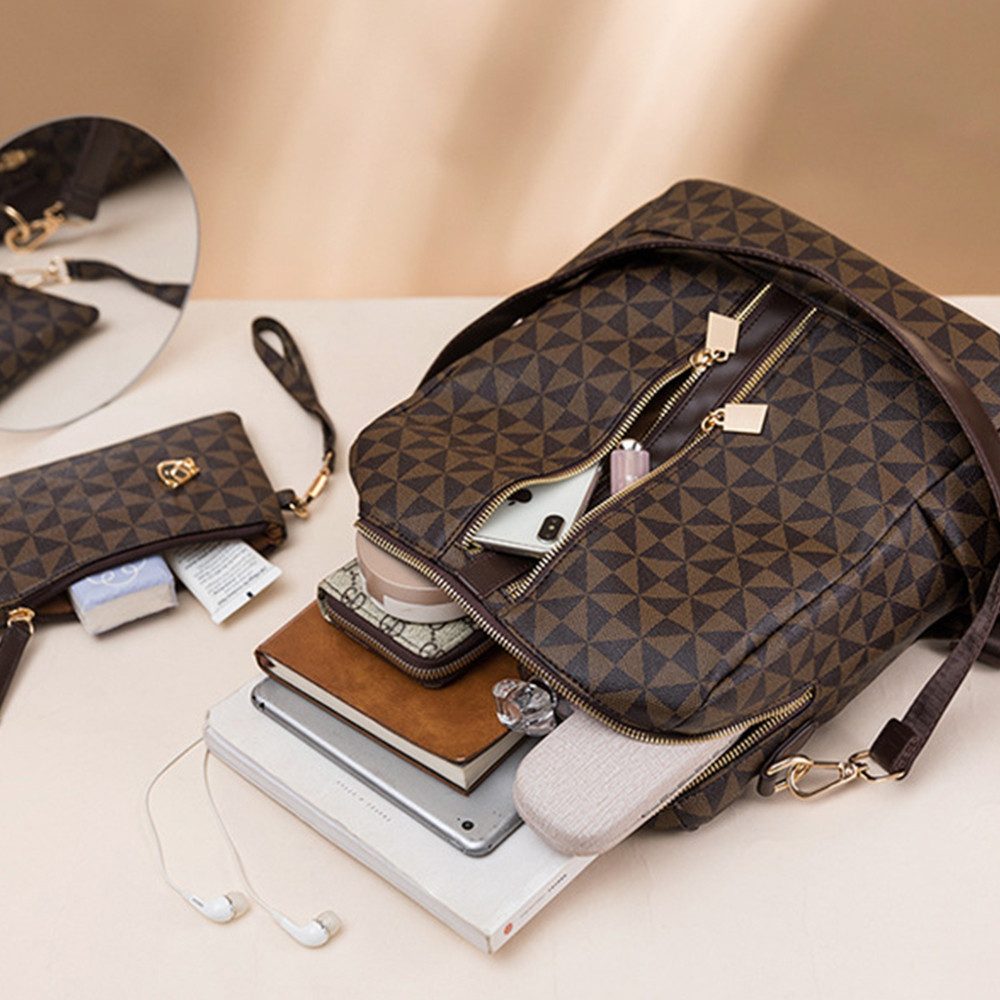 MODFU Rucksack Umhängetasche Kunstleder Handtasche Freizeitrucksack günstig online kaufen