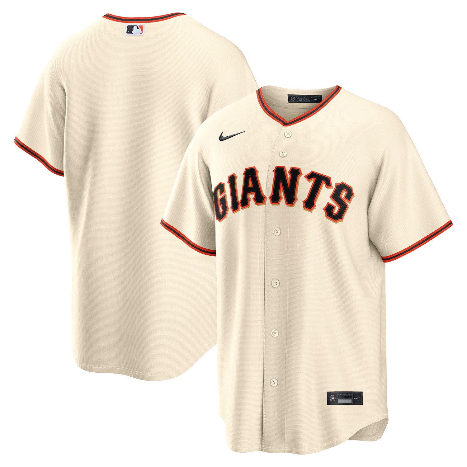 Nike Footballtrikot Nike Trikot San Francisco Giants Nike Replica Home Jersey