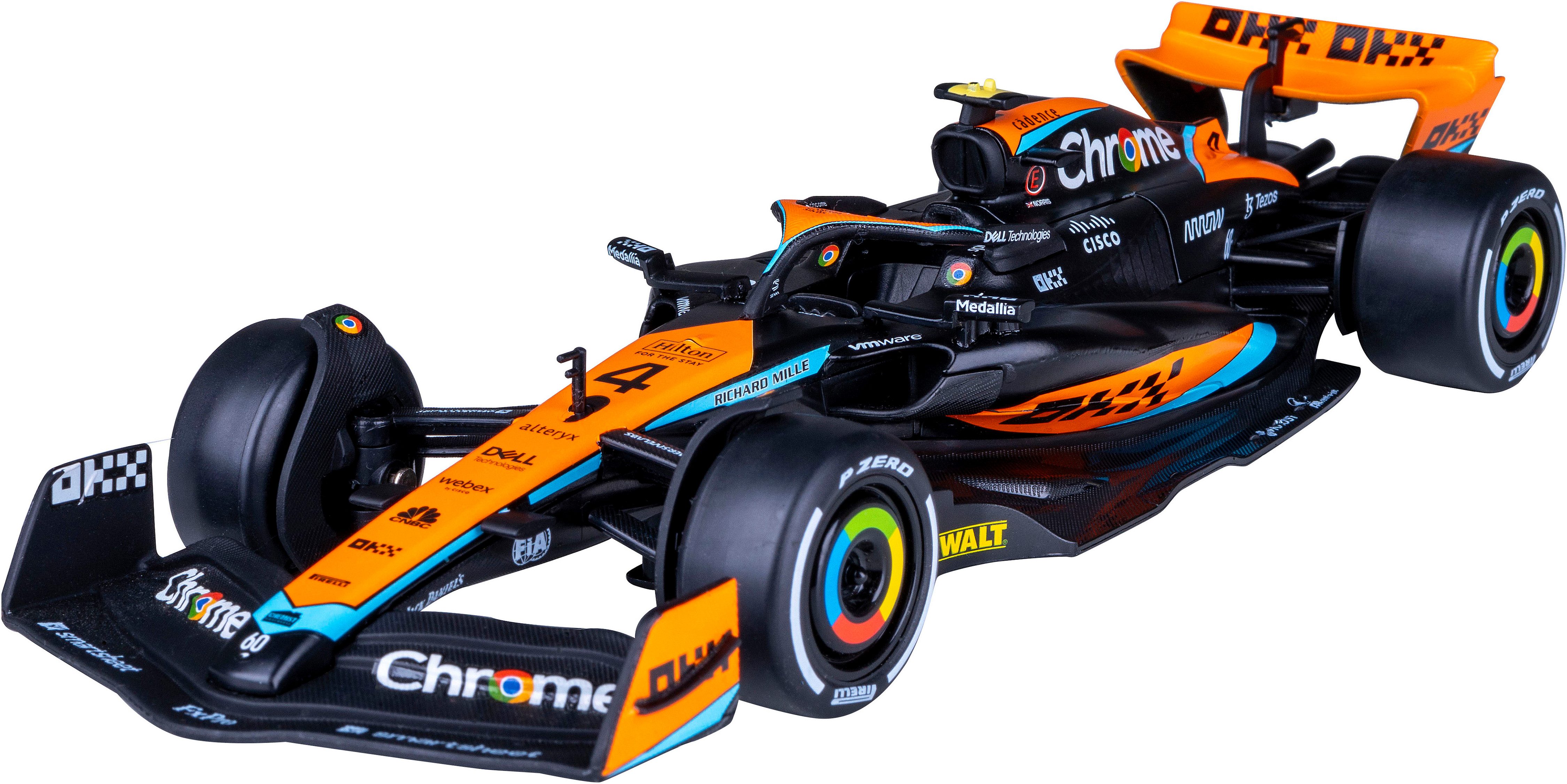 Jamara Игрушки-Auto Diecast, McLaren MCL60 2023, schwarz