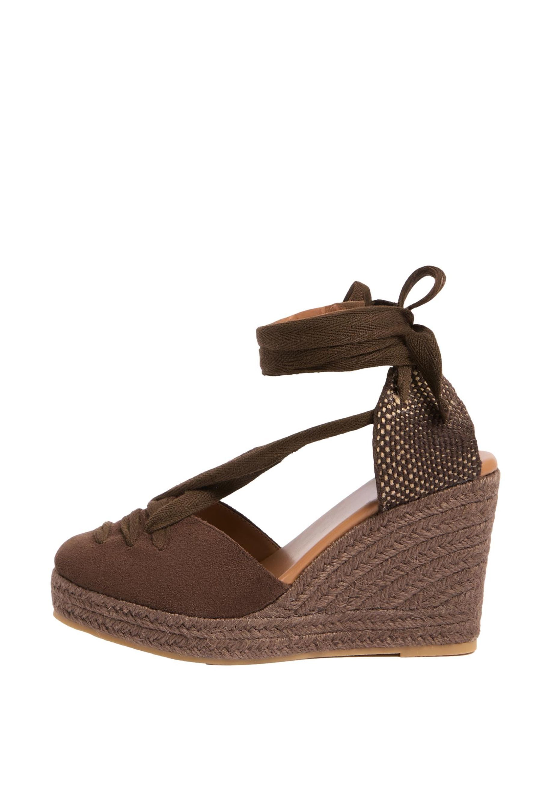 LIPSY Lipsy Espadrille-Sandaletten, mittelhoher Absatz Sandale
