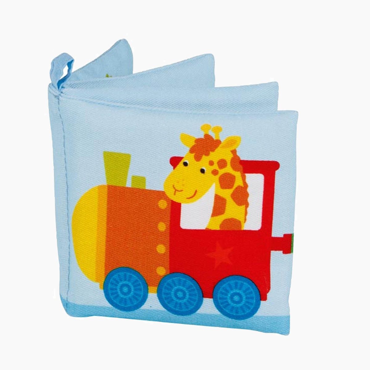 goki Greifspielzeug Bilderbuch mit Quietscher und Knisterfolie (packung, 1-tlg., set), perfekt für kleine Babyhände