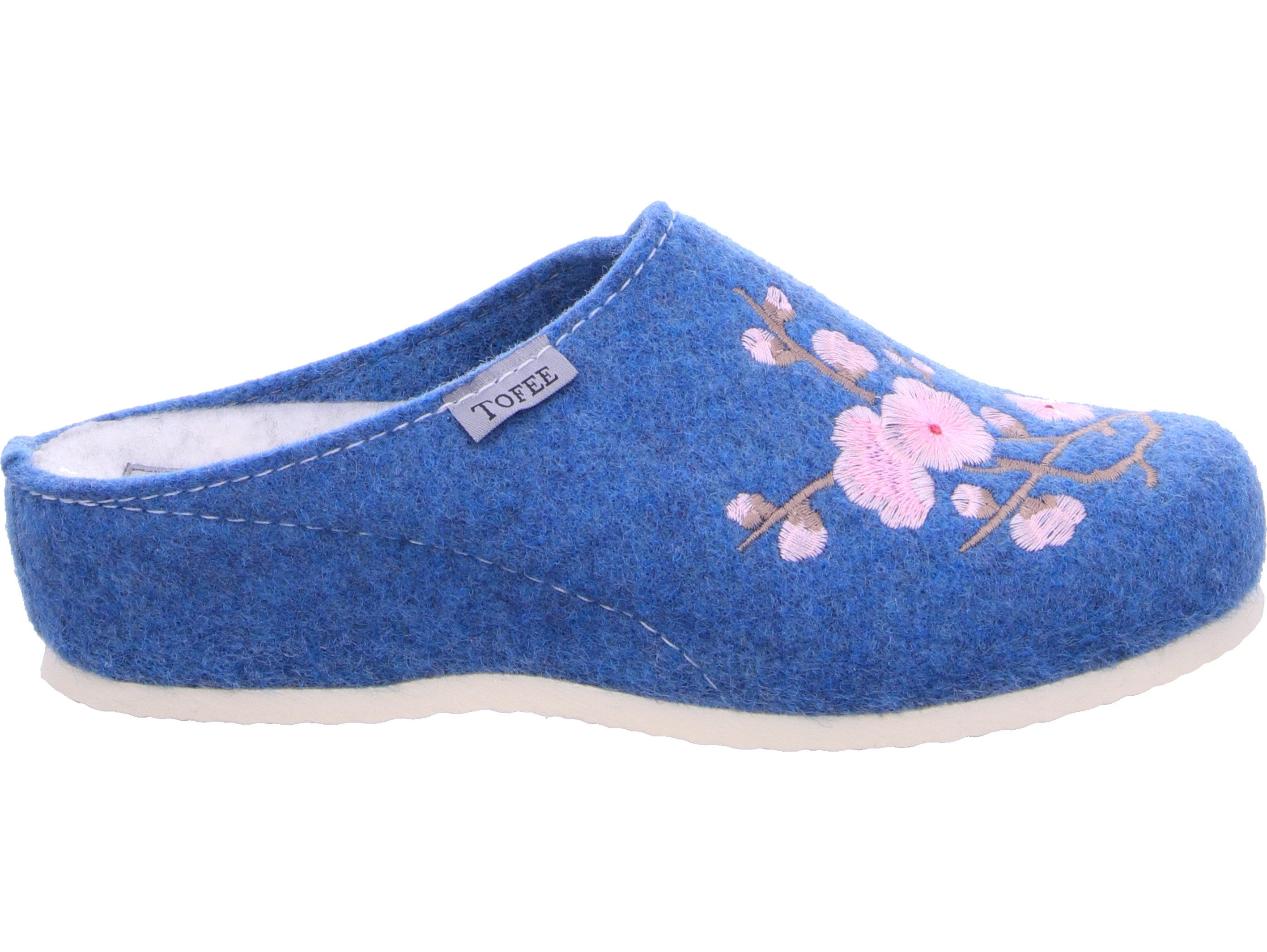 Tofee "Blüten" Pantoffel
