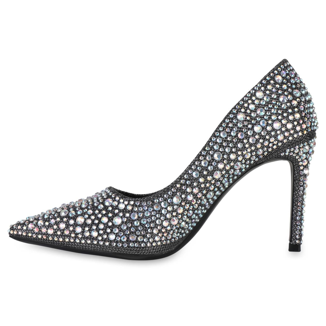 VAN HILL 841552 High-Heel-Pumps Schuhe günstig online kaufen