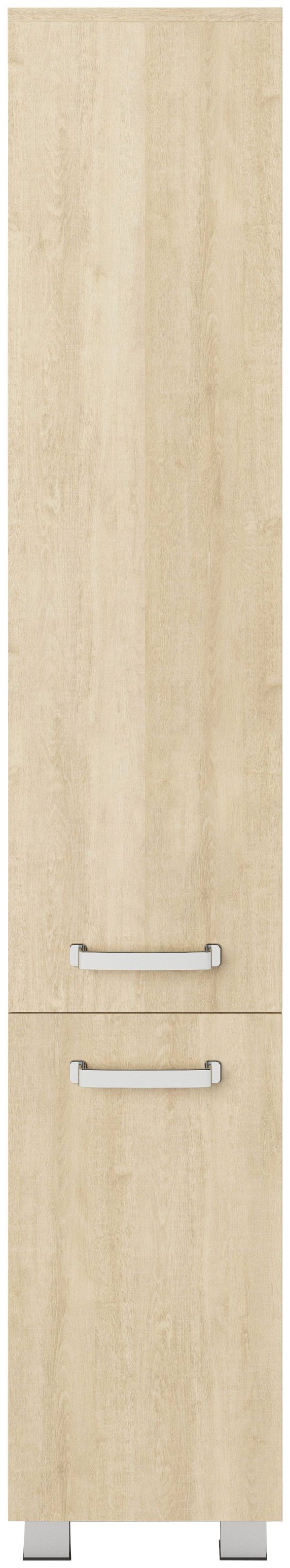 welltime Hochschrank eiche 30x32,5x171,5 6 cm, BxTxH: artisan eiche verschiedene Fächer Farben, | artisan ca. Cosmo