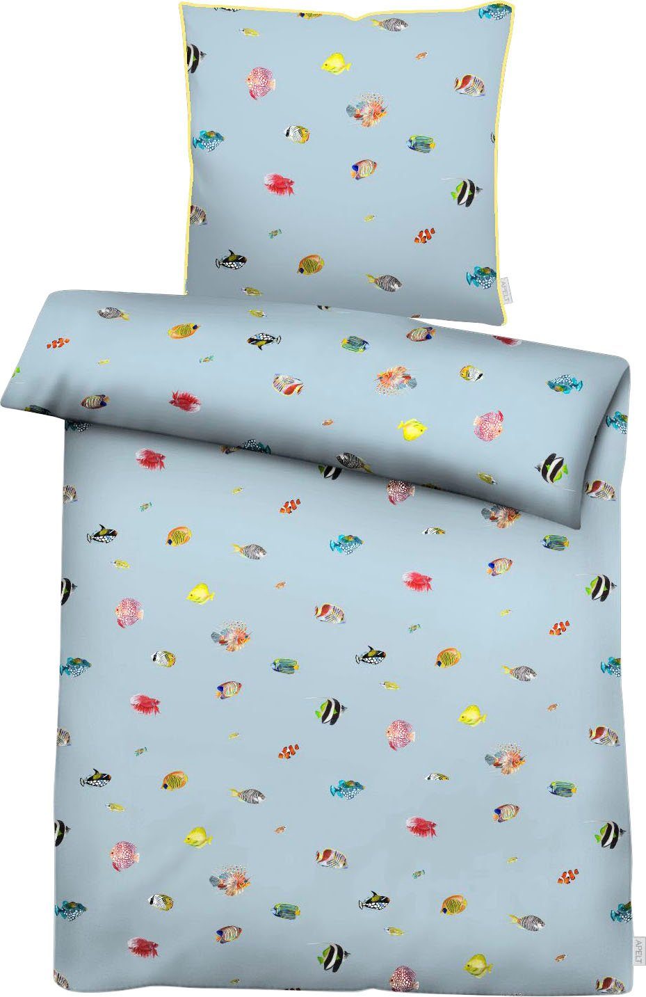 APELT Bettwäsche Fidshi, Mako-Satin, 2 teilig, günstig online kaufen