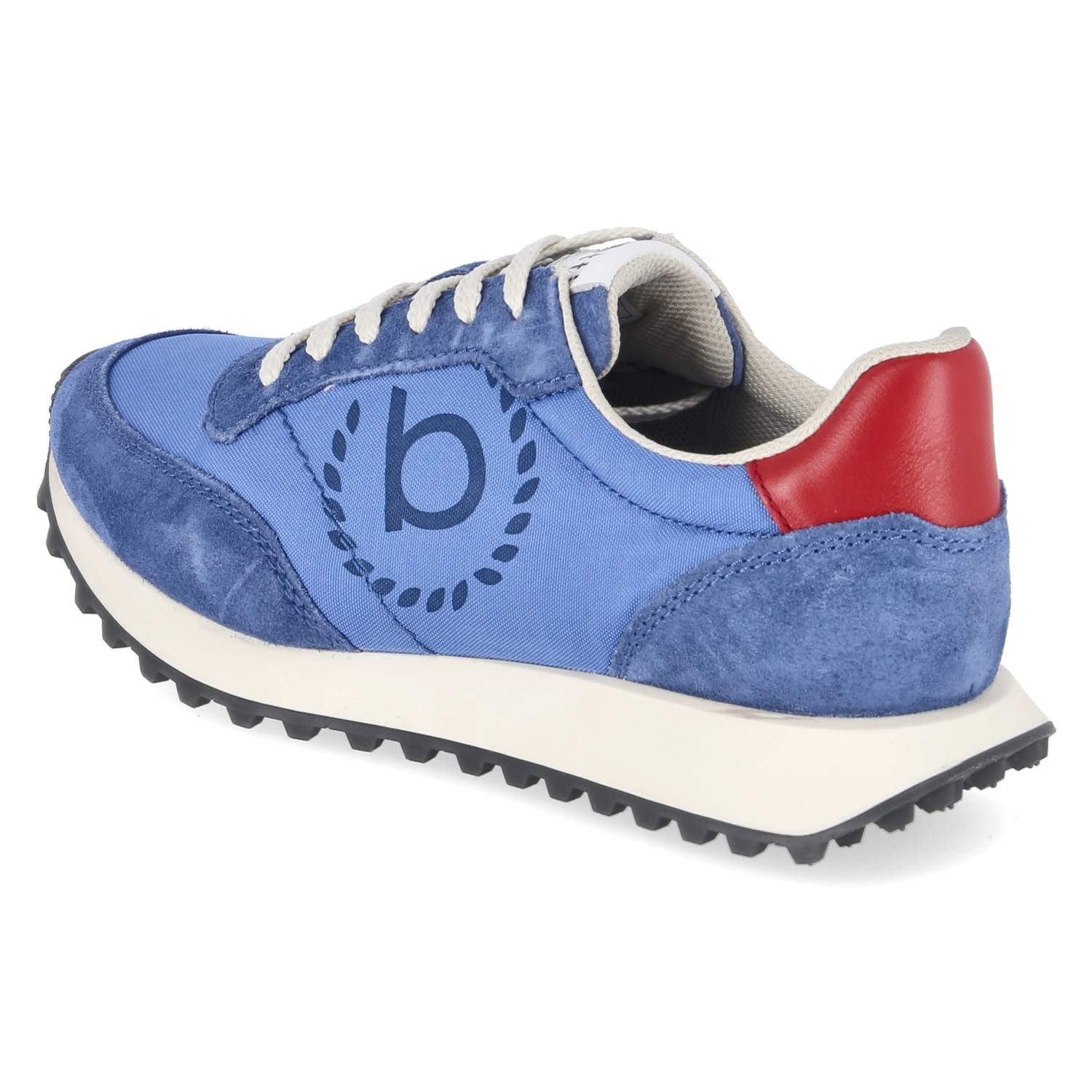 bugatti Bugatti 331AWD021469-4040 Herren Leder & Textil blau Schnürschuh