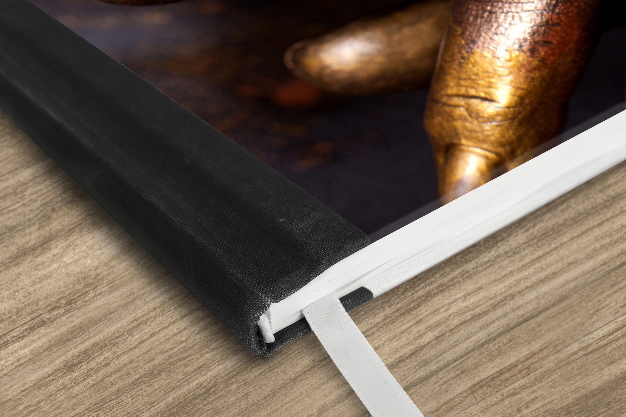 Thumbnail - MuchoWow Notizbuch Frau - Schwarz und Gold - Schwarz, Notebook, Notizblock a5, Tagebuch, Journal Liniert