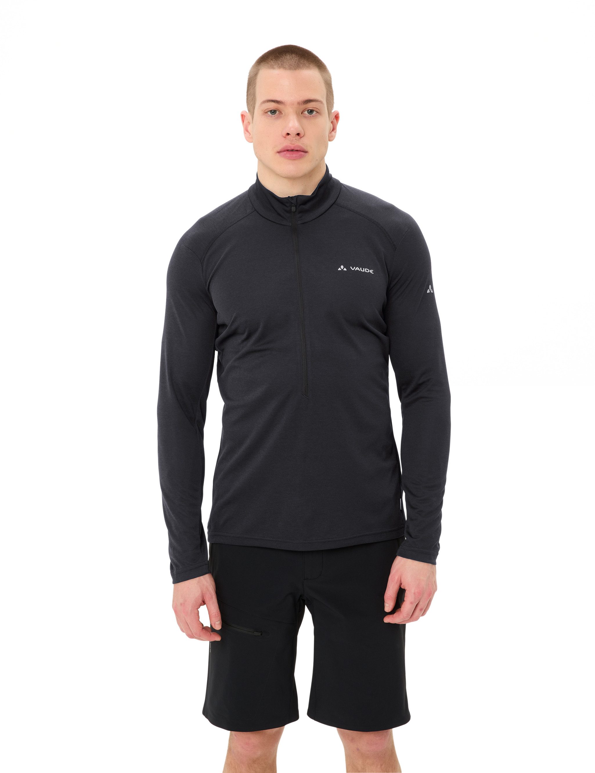 VAUDE Langarmshirt MEN'S LARICE LIGHT SHIRT II Langarm-Ausführung, mit Stehkragen, aus Polyester, normale Länge – Bild 3 von 5