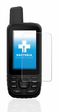 upscreen Schutzfolie für Garmin GPSMAP 66s, Displayschutzfolie, Folie Premium klar antibakteriell