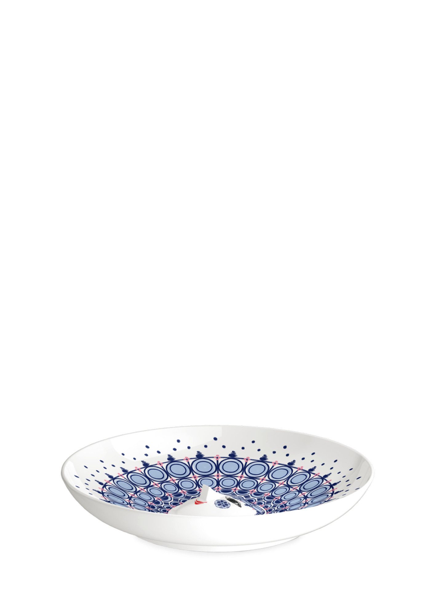 Bjørn Wiinblad Servierteller Bjørn Wiinblad Olga Servierteller Keramik blau