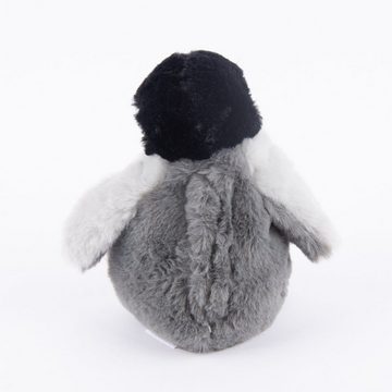 Dekokissen Warmies Mini Wärmestofftier Baby Pingugrau weiß schwarz Hirse-Lavende