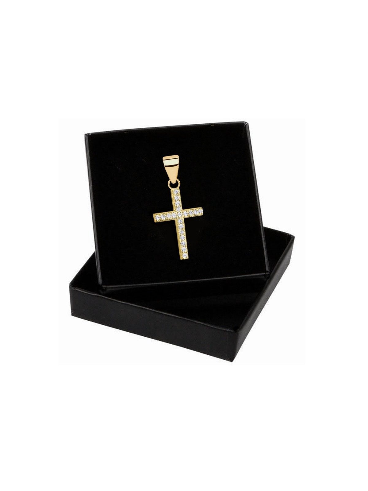 Goldene Hufeisen Kreuzanhänger Kreuz Anhänger aus 925 Sterling Silber Vergo günstig online kaufen