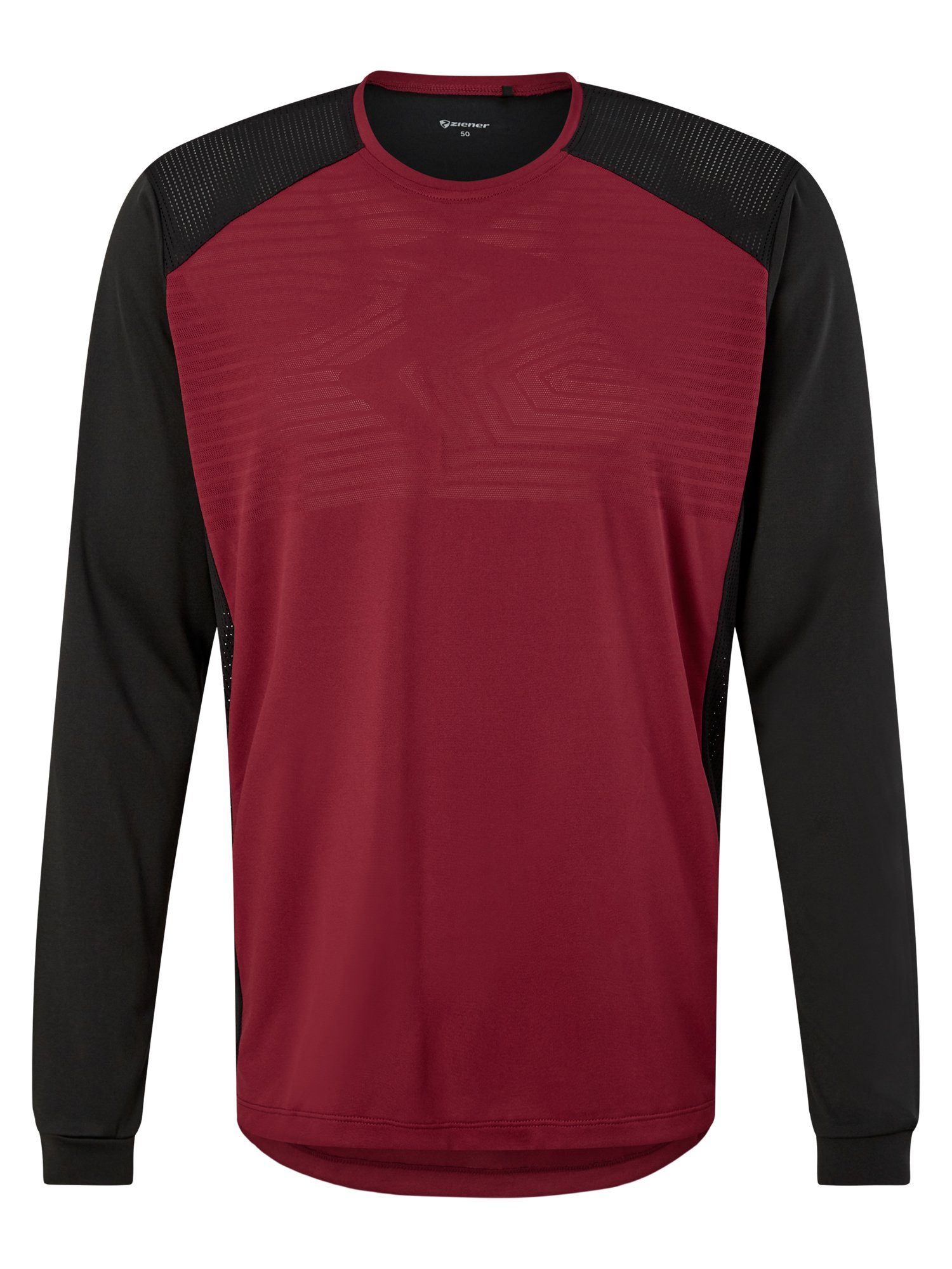 Ziener Langarmshirt NABISCO rot