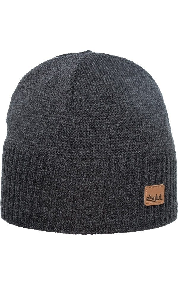 Eisglut Strickmütze Ben Strickmütze Innenband denkelgrau-meliert günstig online kaufen