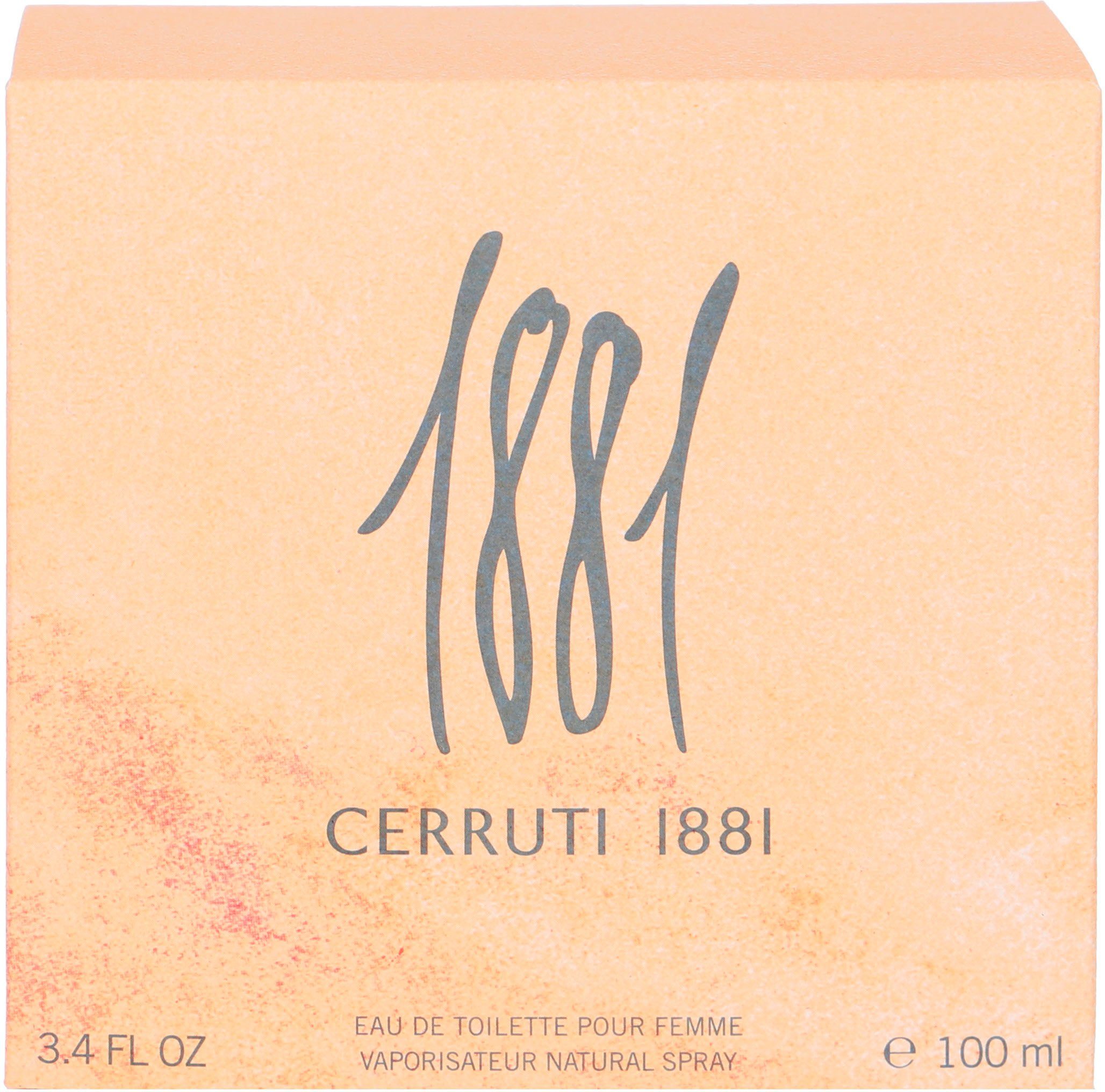 CERRUTI Eau de Toilette Cerruti 1881 Femme, mit blumig holziger Note