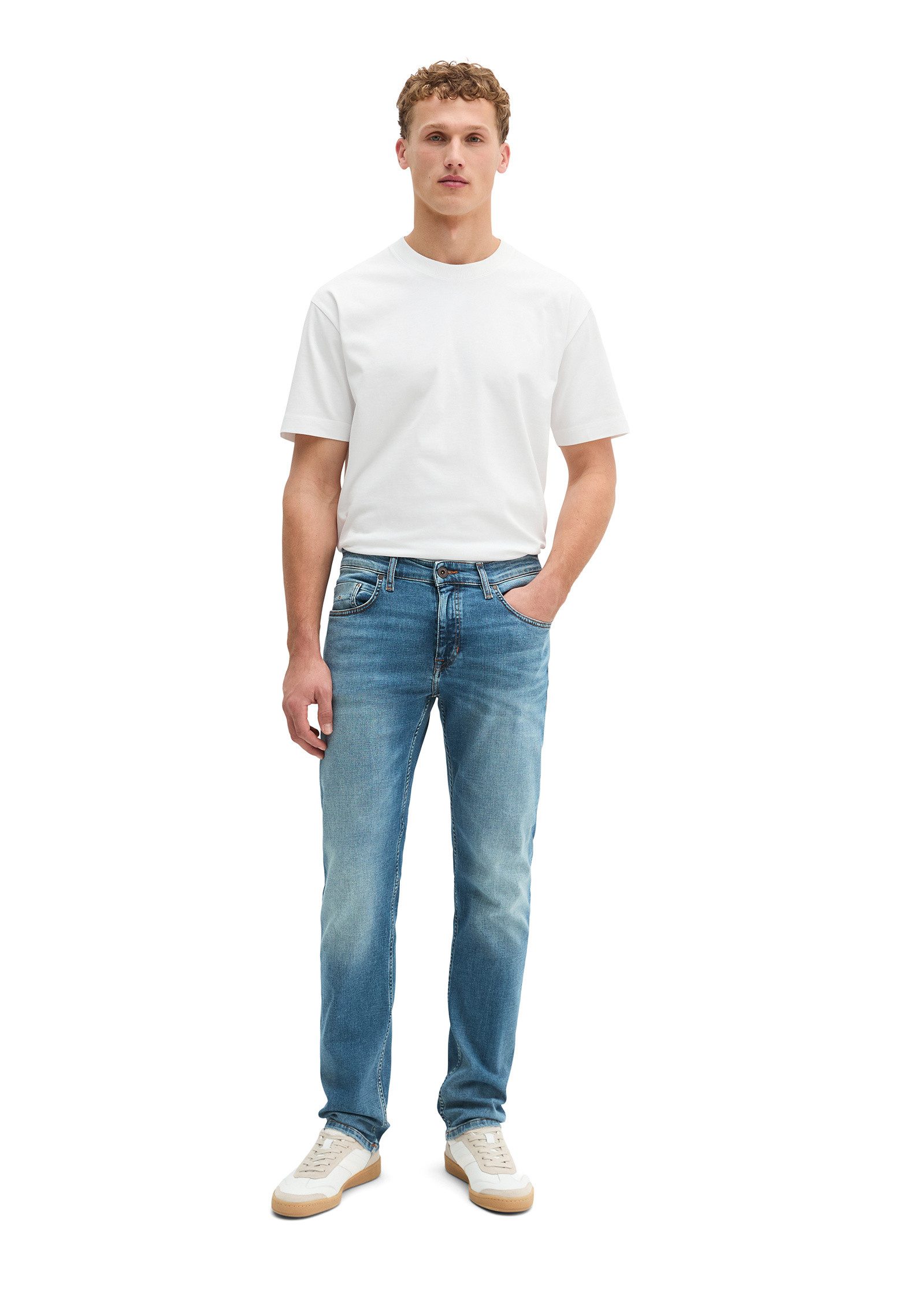 Marc O'Polo Regular-fit-Jeans aus Bio-Baumwoll-Mix
