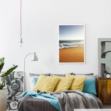 Sinus Art Poster 60x90cm Landschaftsfotografie Poster Der perfekte sonnige Strand
