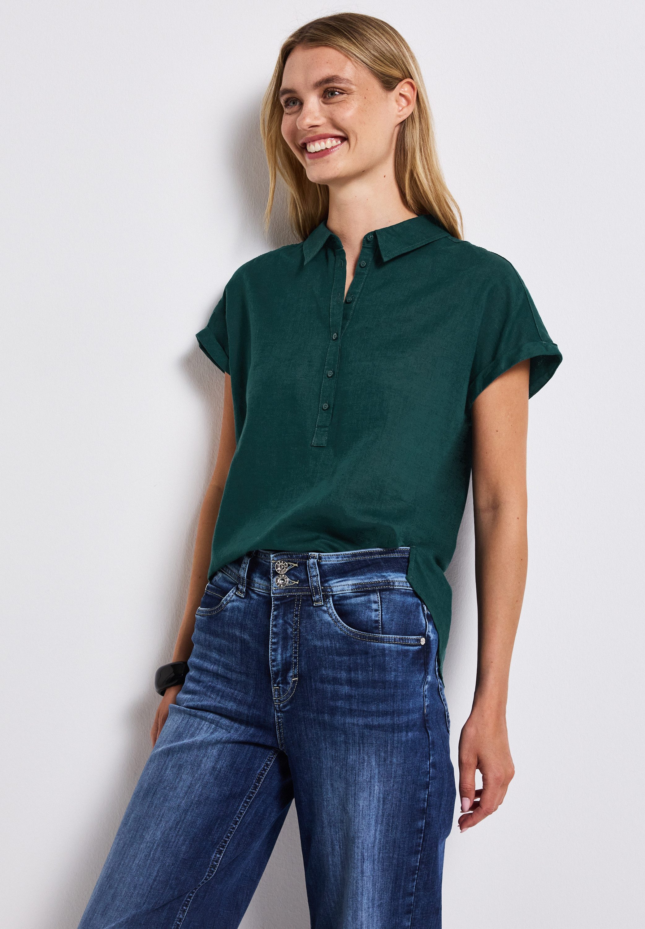 STREET ONE Hemdbluse günstig online kaufen