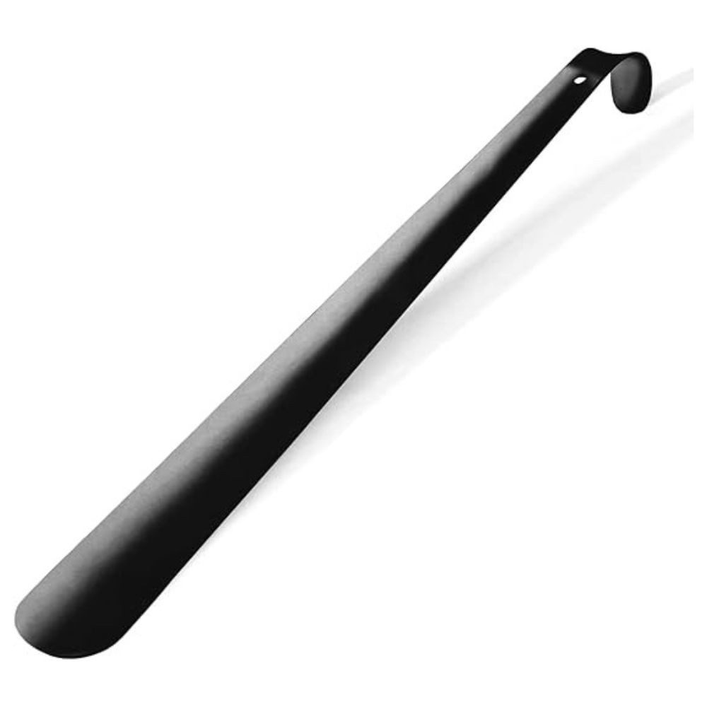 Montegoni Schuhlöffel 42 cm Edelstahl Schuhanzieher – Langer, robuster Schuhhelfer für alle (Einzel-Schuhlöffel, 1-teiliges Schuhhilfe Produkt), Langlebig, ergonomisch, langer Griff, schützt Schuhe & Socken