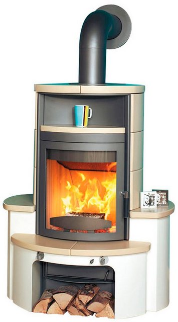 Kaminofen Avenso ECOplus, Kachel, 8 kW, Dauerbrand, inkl. Feinstaubfilter