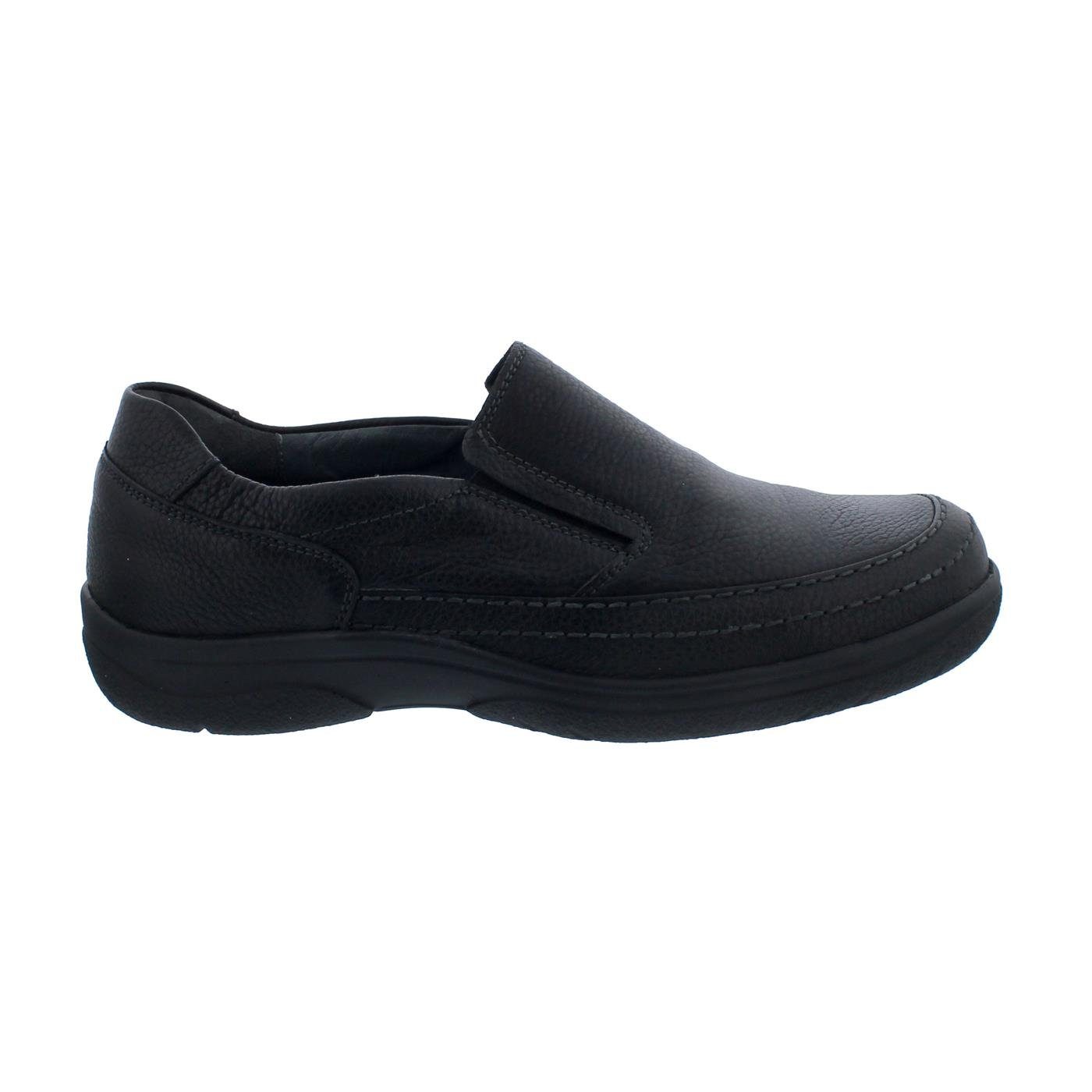 Waldläufer Waldläufer Ken Slipper-Halbschuh, Guti-Oil (Glattleder), schwarz, Weit Slipper