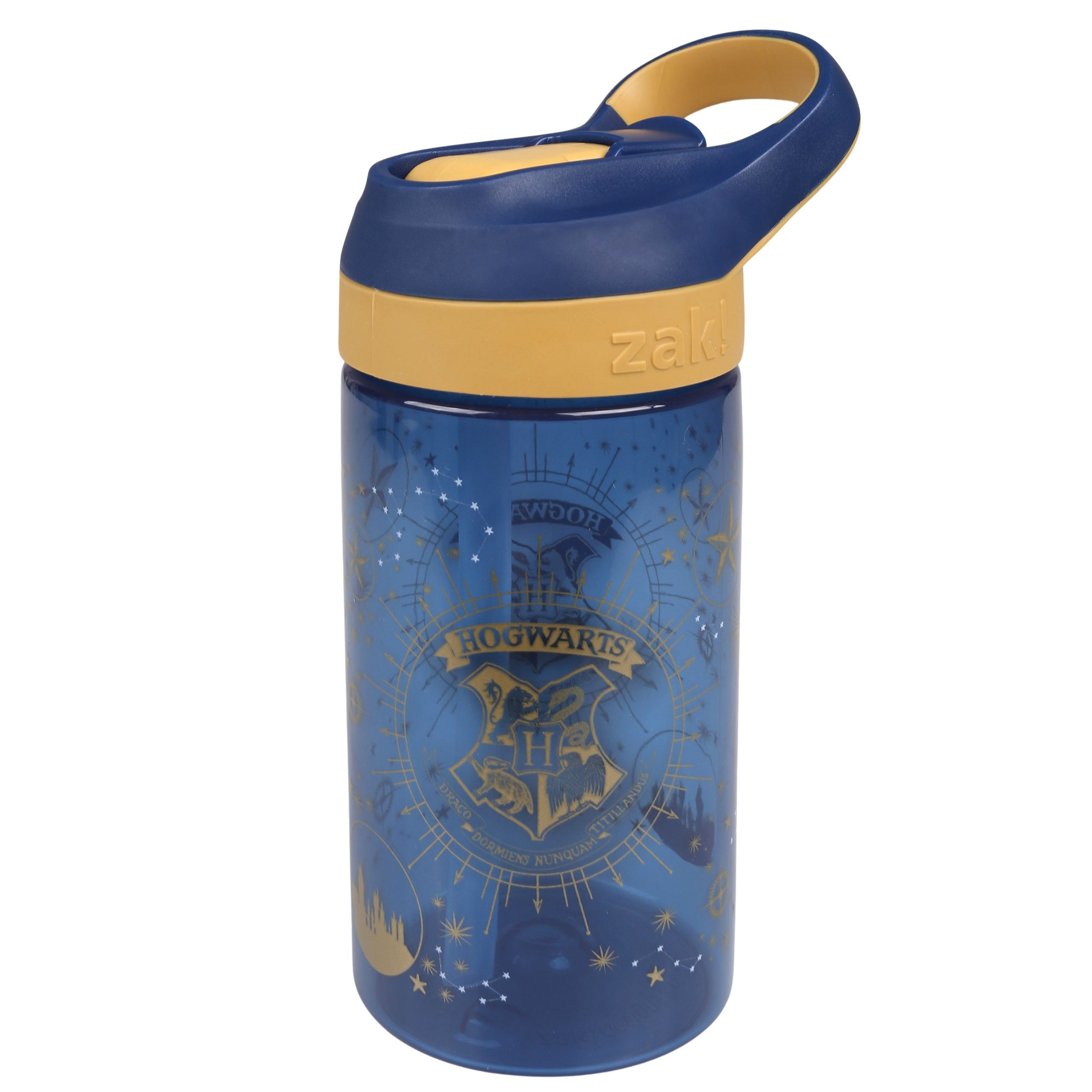 Harry Potter Trinkflasche Harry Potter Hogwarts Trinkflasche mit Mundstück und Griff, 450 ml