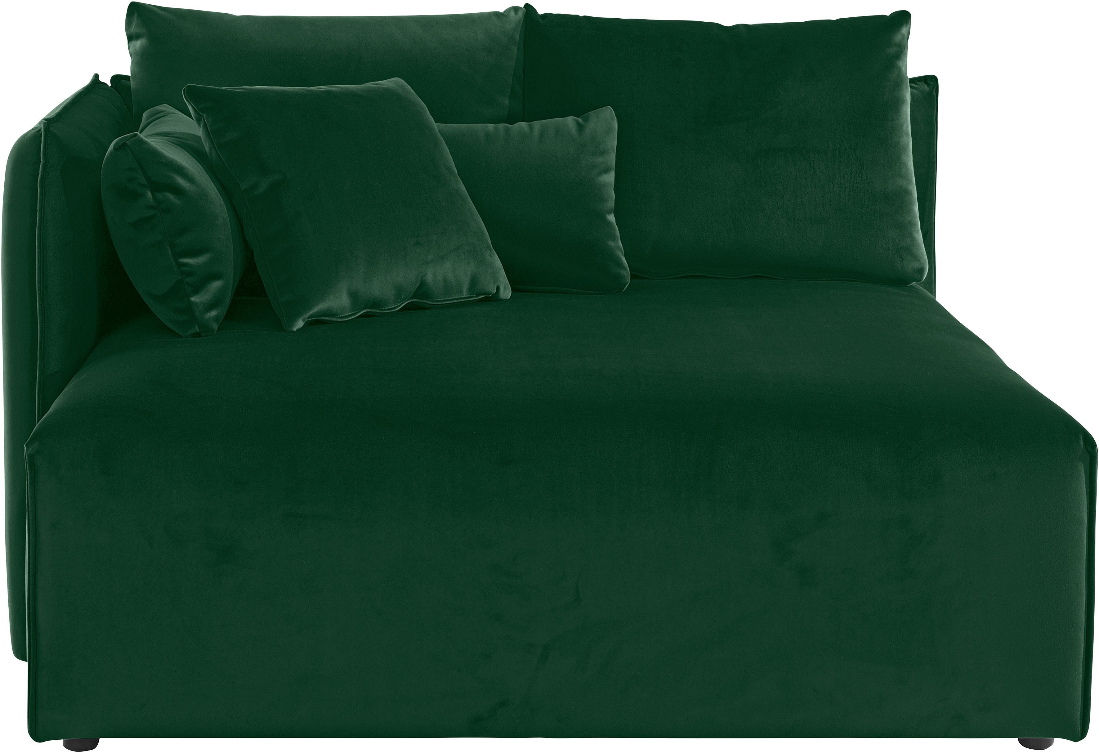 OTTO home Ottomane Nöre, kurzes Lounge-Modul - zum Zusammenstellen, Breite 138 cm, Tiefe 128 cm