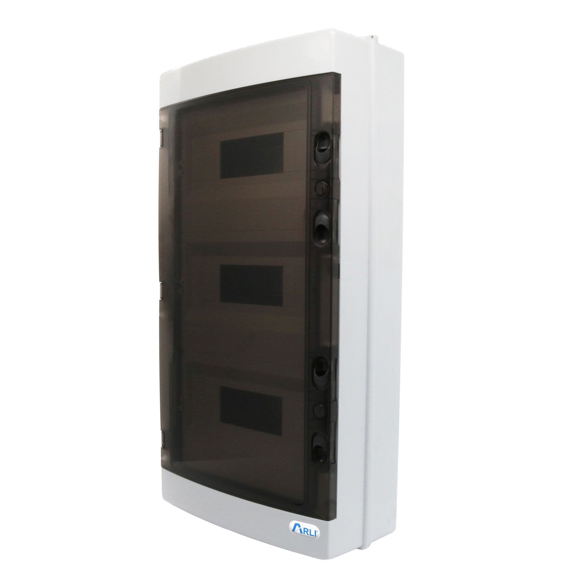 ARLI Verteilerbox 1x Sicherungskasten IP65 Aufputz Verteilerkasten Feuchtraumverteiler, (Anzahl Module, 36-tlg., Module), Nach Auswahl: Module