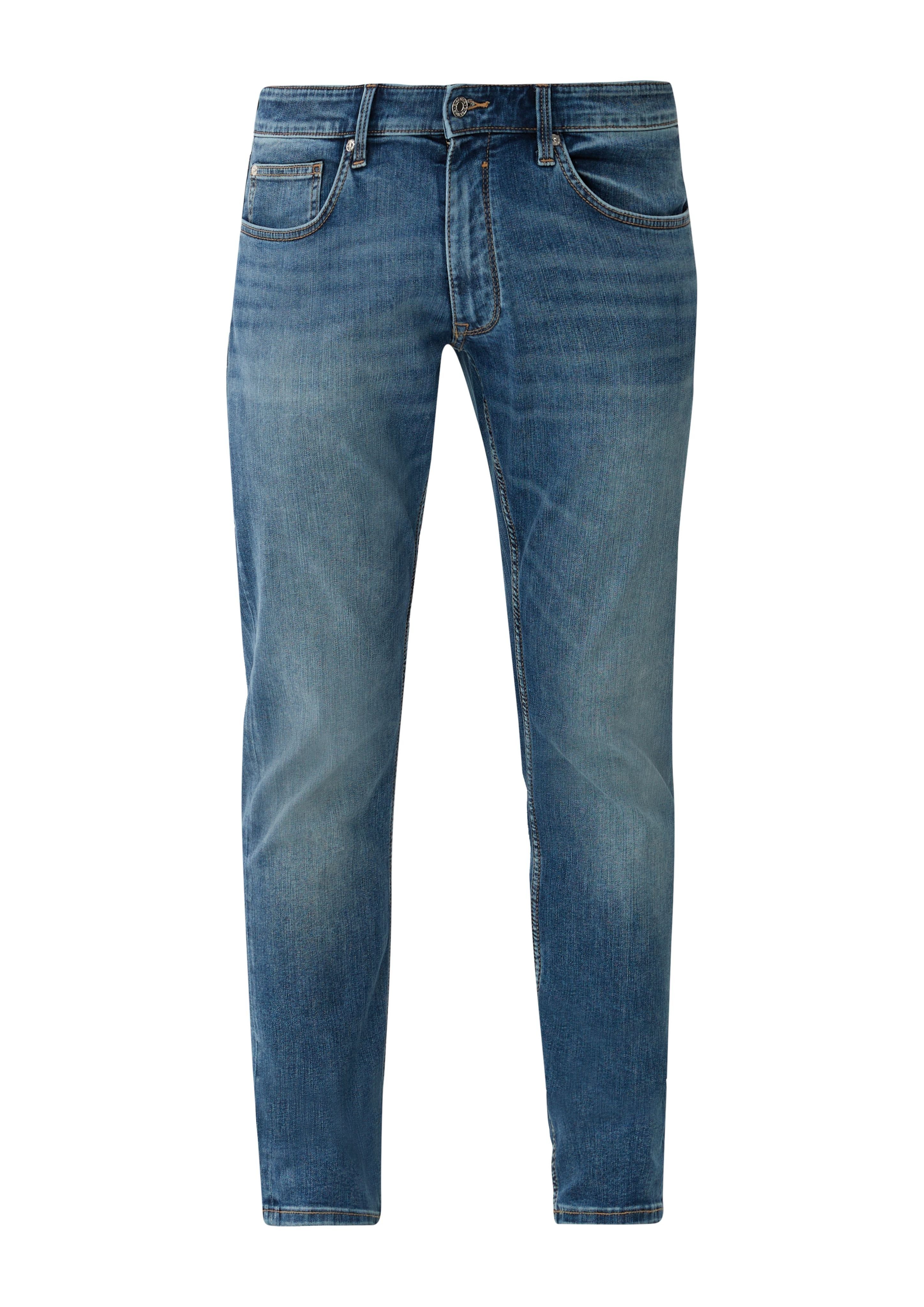 blau s.Oliver 5-Pocket-Jeans
