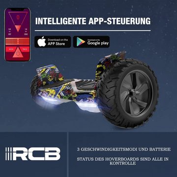 RCB Balance Scooter, All Terrain 8.5” Hoverboard Self Balance scooter