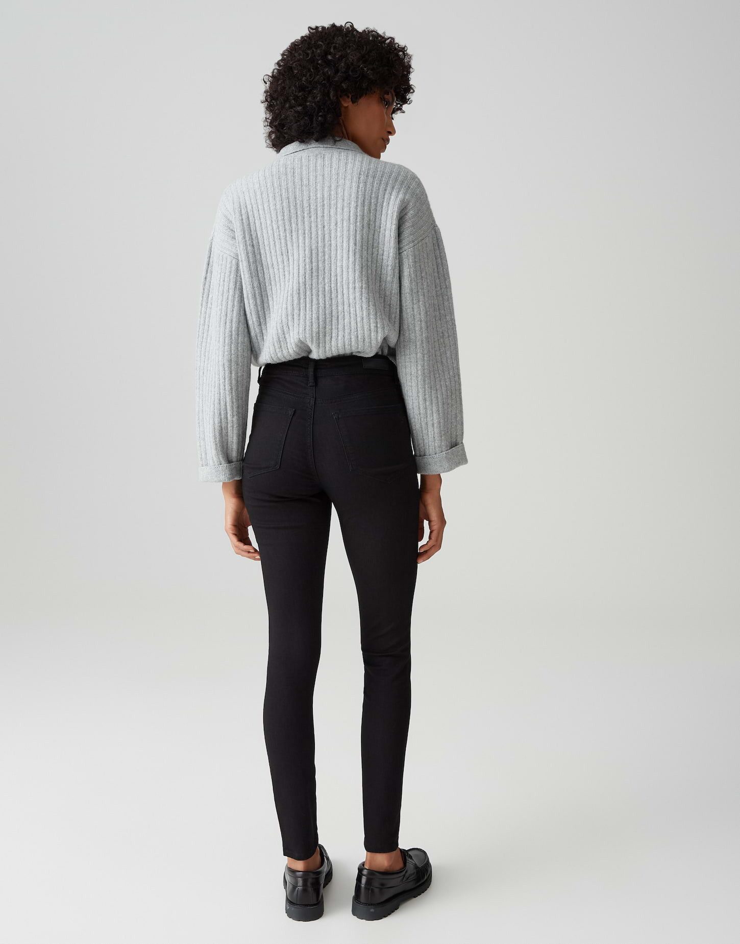 OPUS Skinny-fit-Jeans Elma black