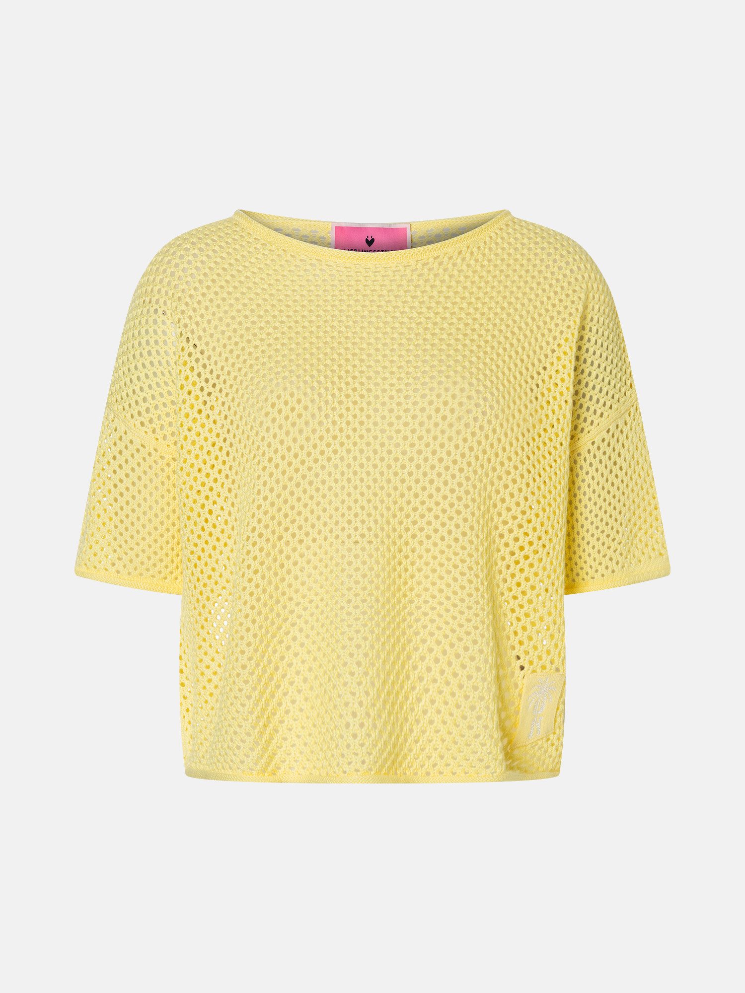 Lieblingsstück Kurzarmpullover AriadneL mit Baumwolle und Viskose