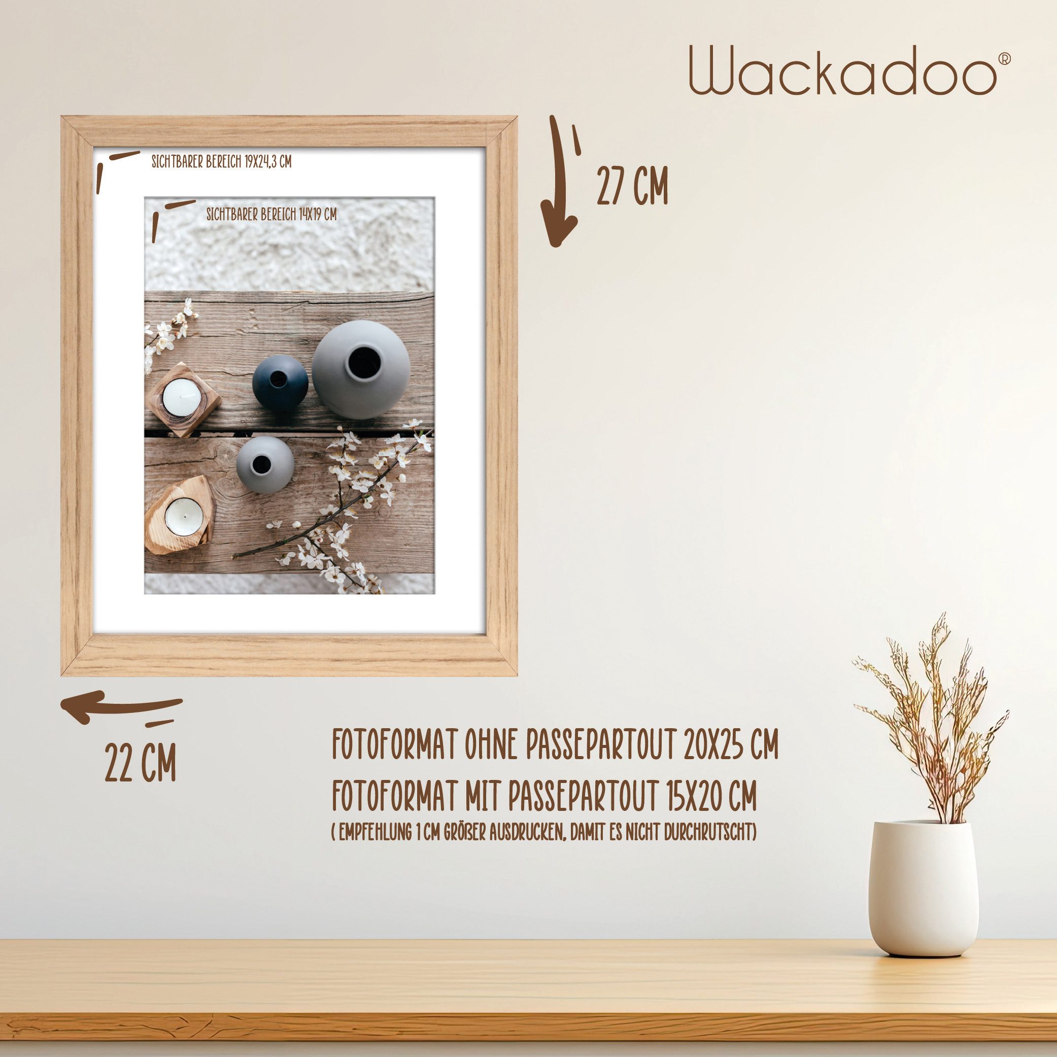 Wackadoo Living Bilderrahmen-Set the Frame Bilderrahmen günstig online kaufen