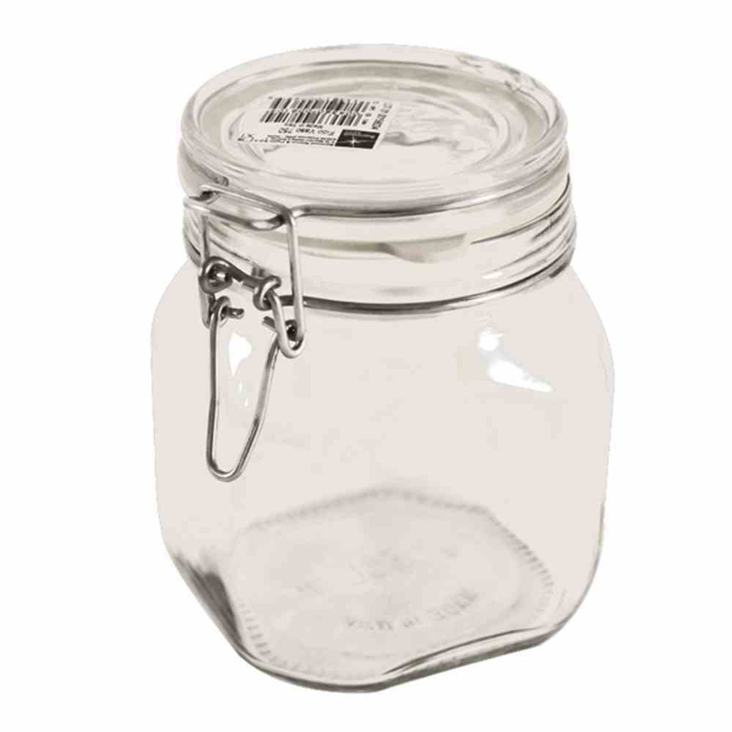 Bormioli Rocco Einmachglas Bügelverschlussglas "Fido" 0,75 l, Glas. € 39,47, (€ 39,47 pro 1 Stk).