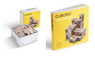 Cuboro Kugelbahn-Bausatz Cuboro Set Standard 32 + Das Buch