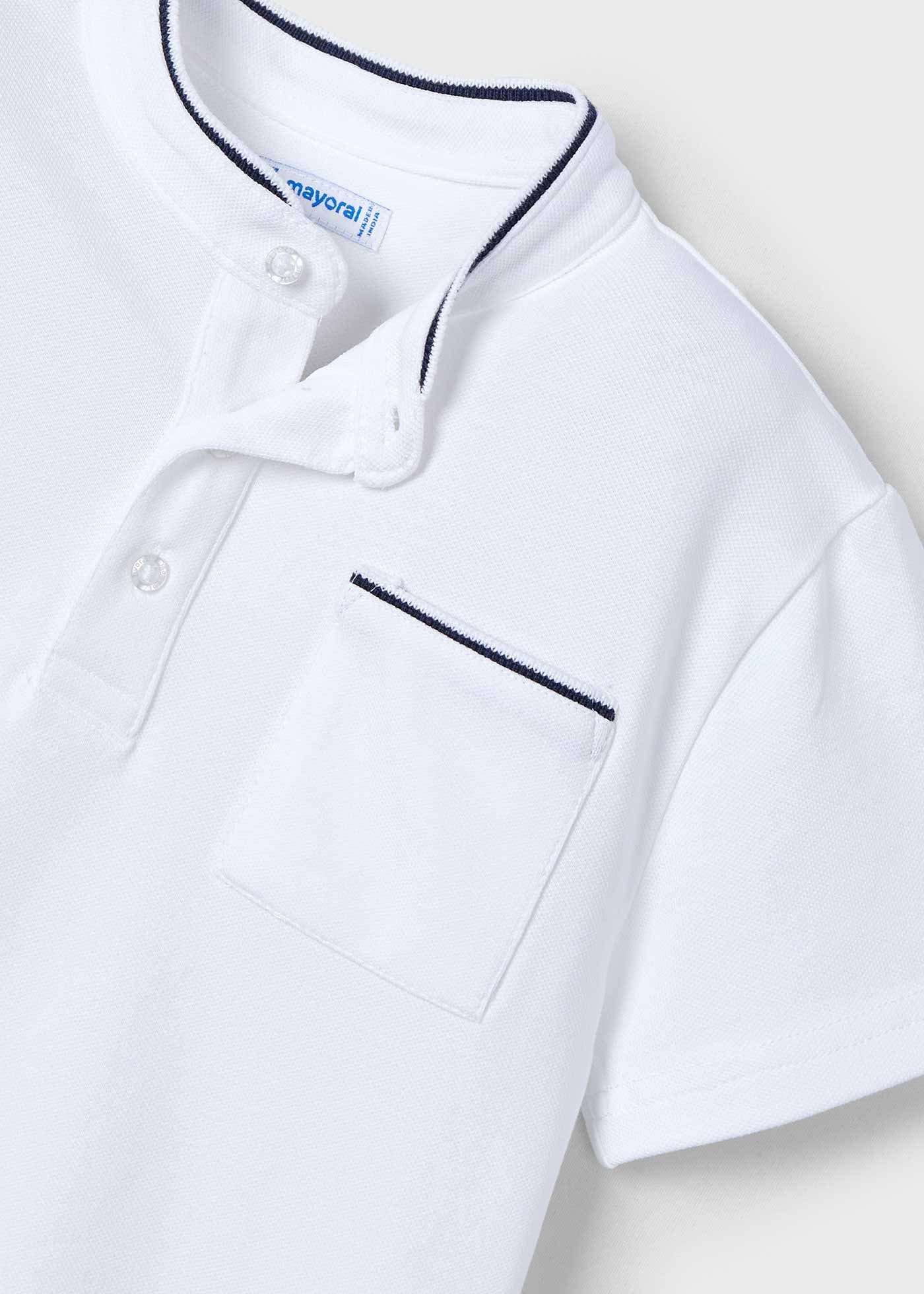 Mayoral Poloshirt mit Maokragen