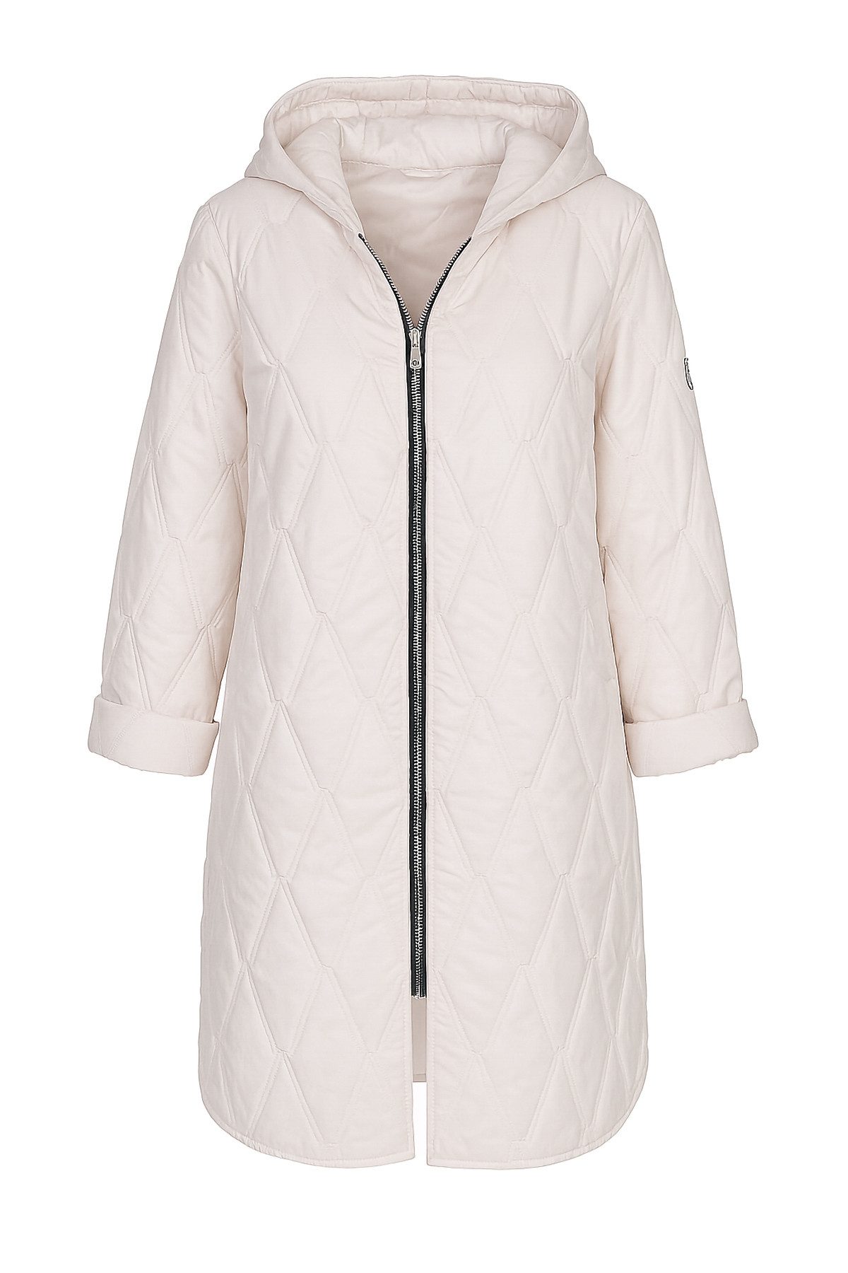 simaranda Langjacke Steppjacke lang stylischer Trenchcoat 5343 mit Kapuze günstig online kaufen