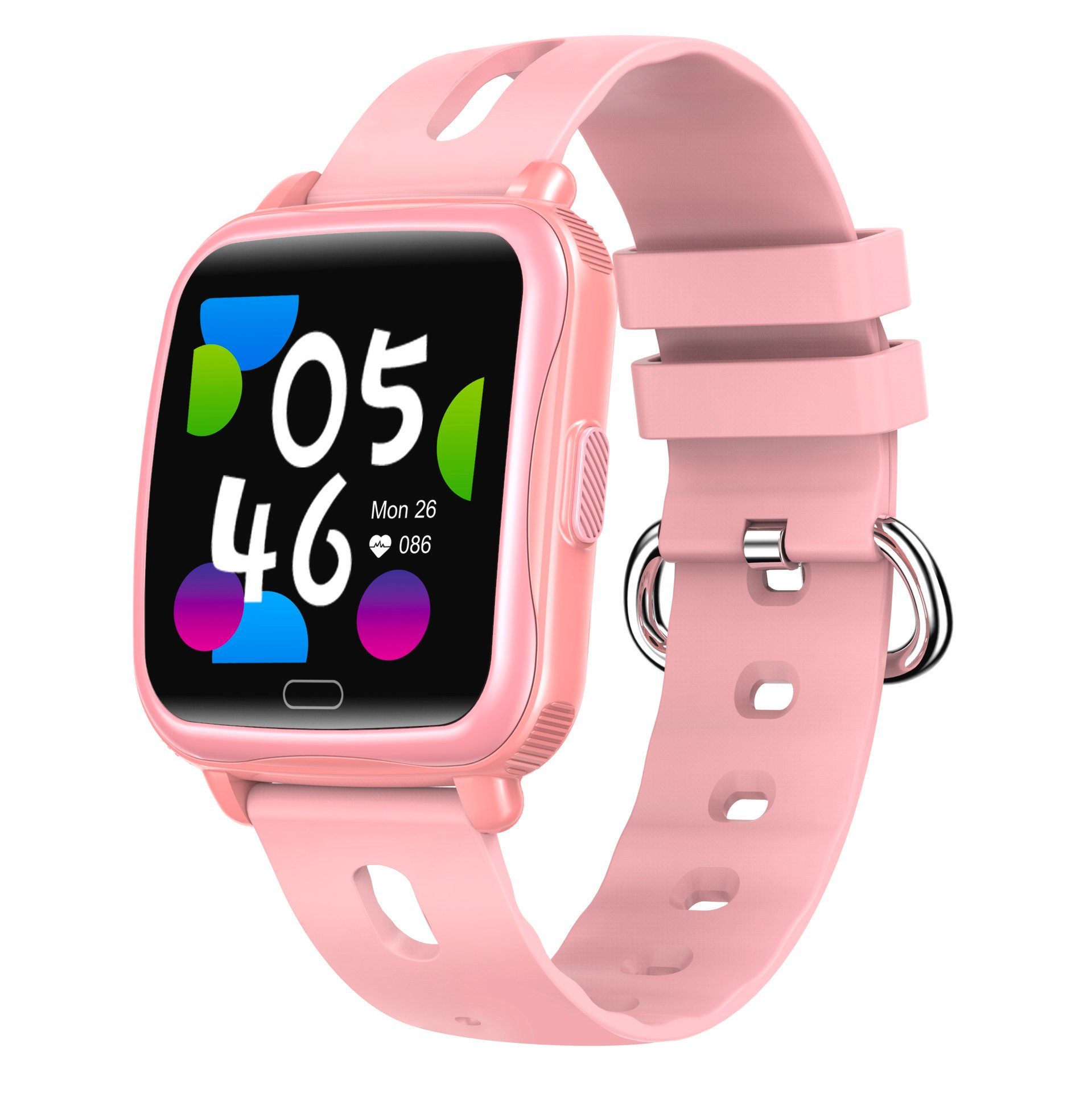 Denver SWK-110P Kids Smartwatch (3,56 cm/1,4 Zoll), speziell für Kinder