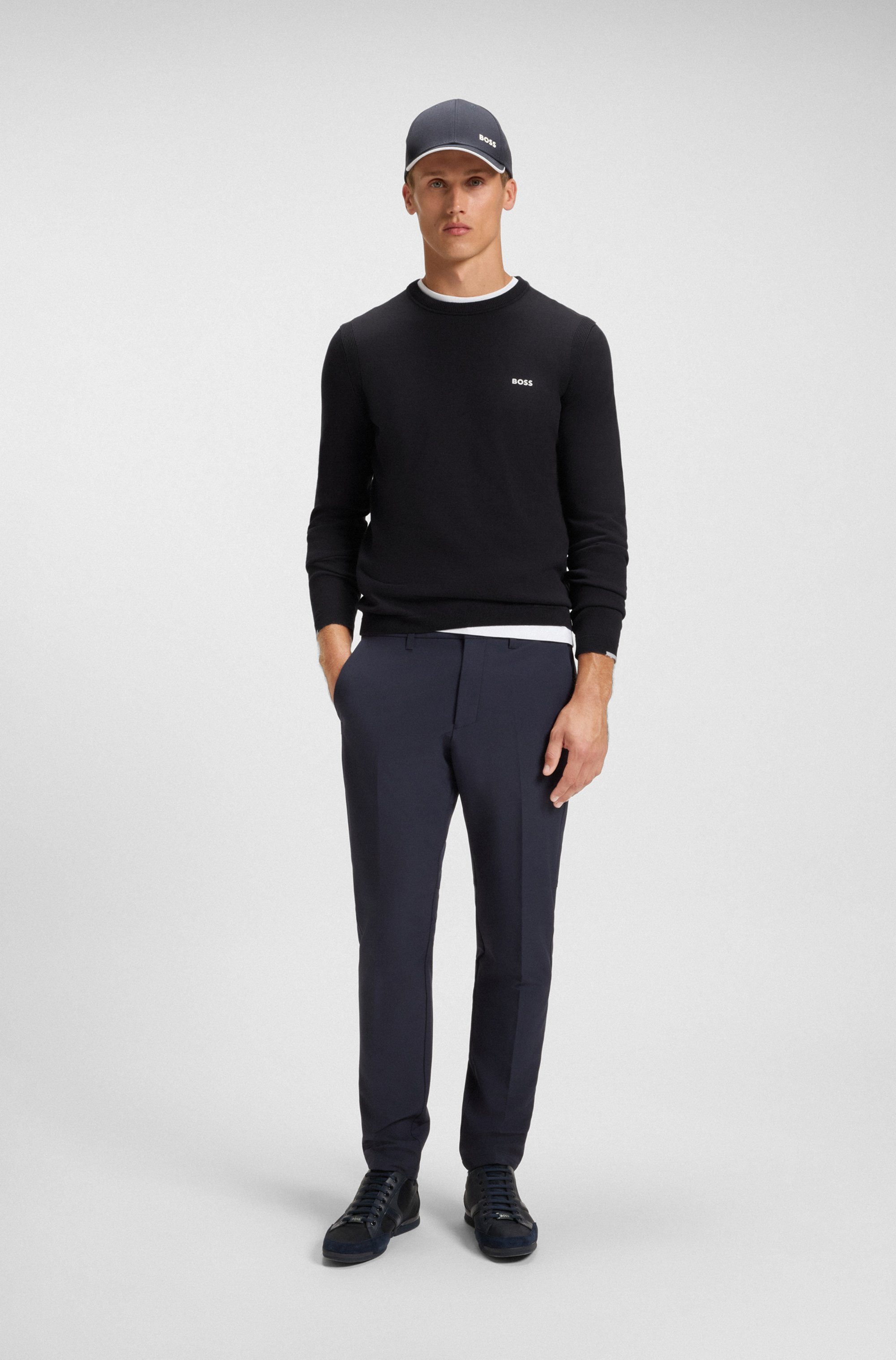 BOSS GREEN Rundhalspullover K Ever-X CN