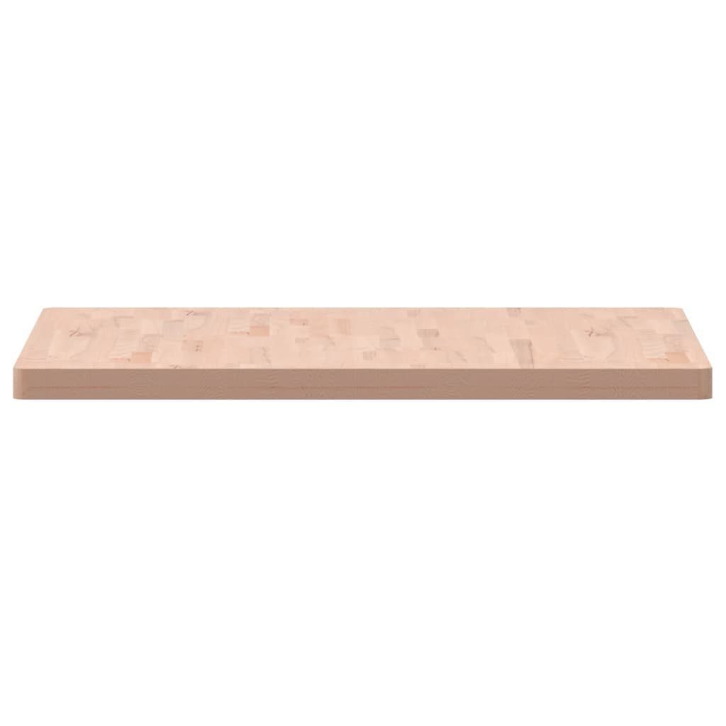 Tischplatte Massivholz Quadratisch Buche 90x90x4 cm furnicato