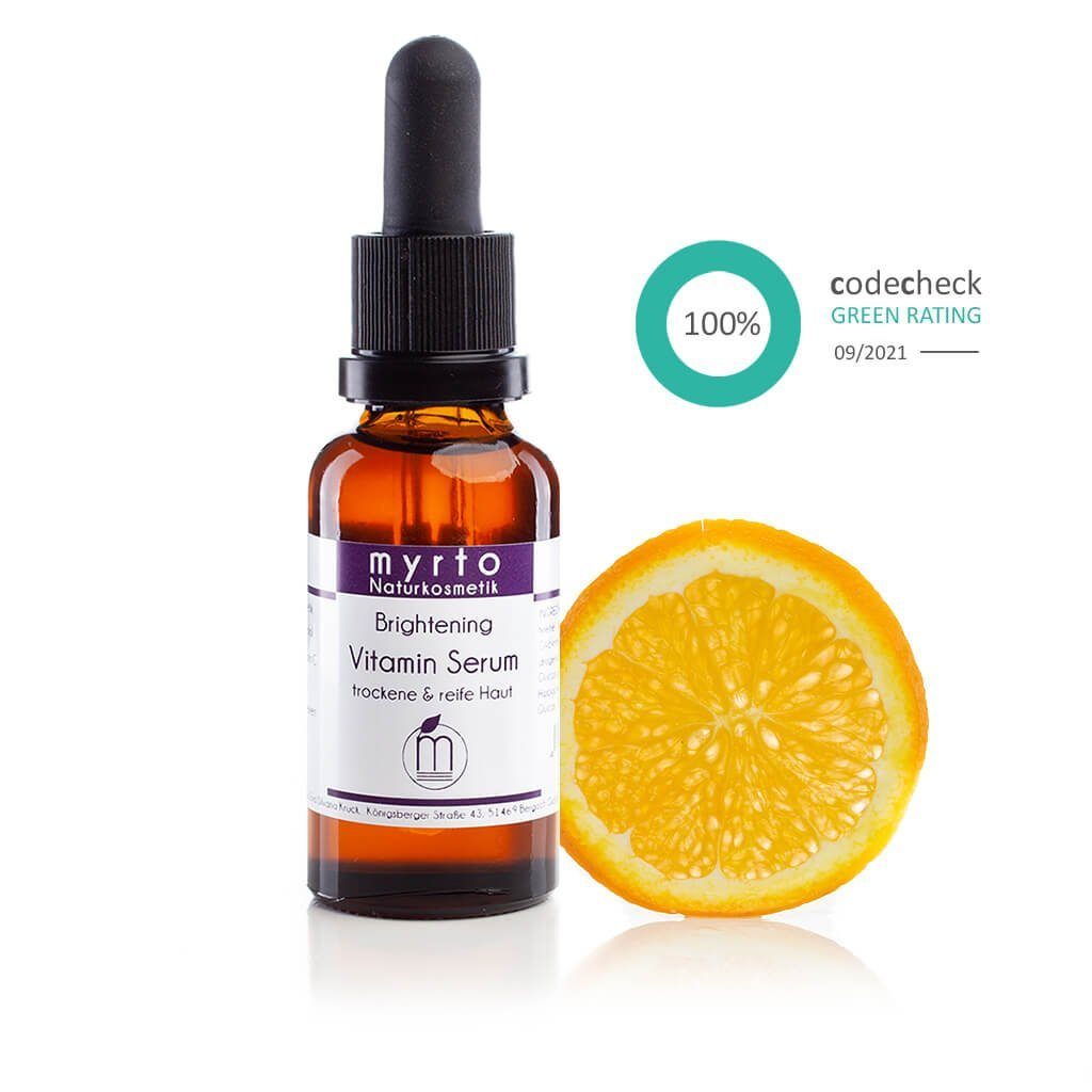 Gesichtsserum Brightening Vitamin Serum – für einen ebenmäßigen, strahlenden Teint