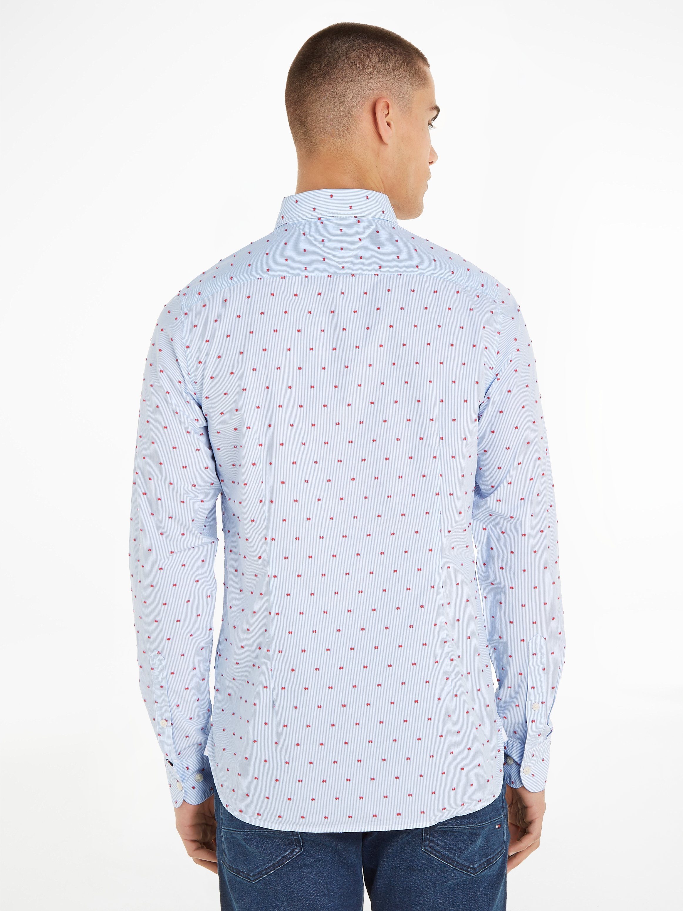 Tommy Hilfiger Langarmhemd FIL COUPE SF günstig online kaufen