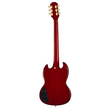 Epiphone E-Gitarre, Joe Bonamassa 1963 SG Custom Dark Wine Red - Double Cut Modelle